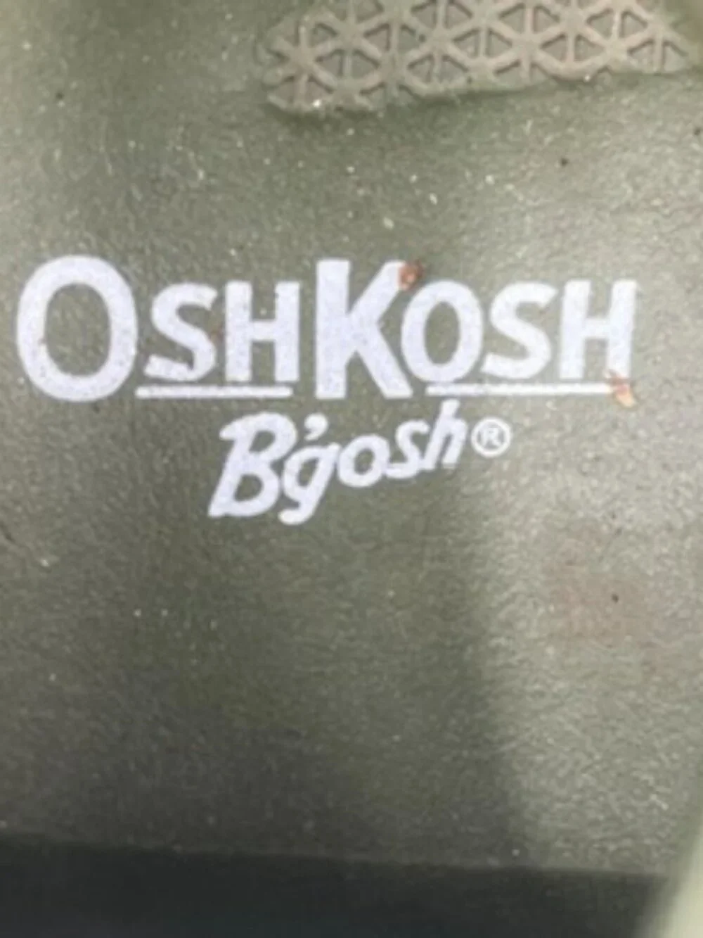 Oshkosh B’Gosh Green Rivar toddler sandals unisex 10 adjustable‎ water shoes